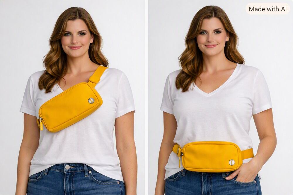 Lululemon Everywhere Belt Bag CrossBody Purse Yellow GameDayStyle WorkoutGear